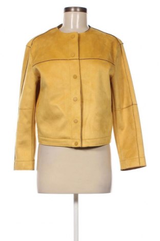 Дамско яке Zara, Размер S, Цвят Жълт, Цена 18,70 лв.