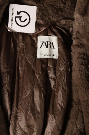 Γυναικείο μπουφάν Zara, Μέγεθος S, Χρώμα  Μπέζ, Τιμή 17,94 €