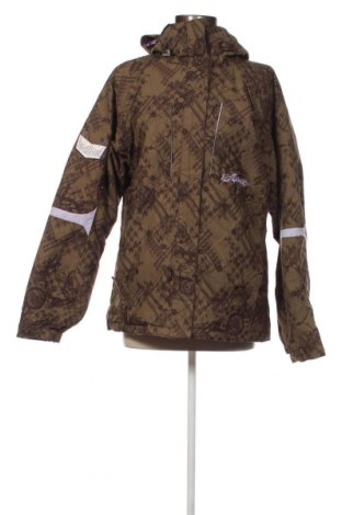 Γυναίκειο μπουφάν για χειμερινά σπορ Ziener, Μέγεθος L, Χρώμα Καφέ, Τιμή 30,77 €