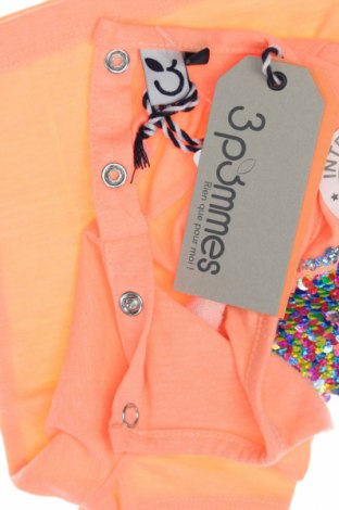 Детска блуза 3 Pommes, Размер 6-9m/ 68-74 см, Цвят Оранжев, Цена 6,84 лв.