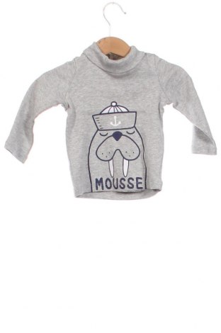 Детска блуза Du Pareil Au Meme, Размер 3-6m/ 62-68 см, Цвят Сив, Цена 3,06 лв.