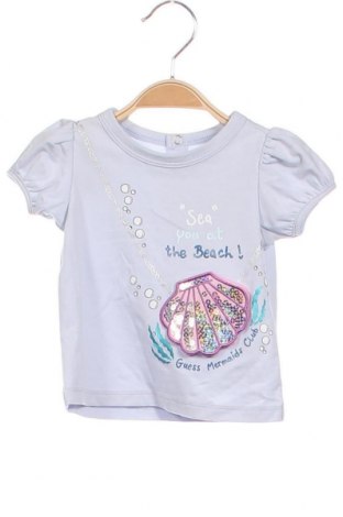 Kinder Shirt Guess, Größe 3-6m/ 62-68 cm, Farbe Blau, Preis 6,66 €