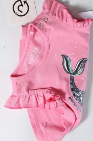 Bluză pentru copii Guess, Mărime 3-6m/ 62-68 cm, Culoare Roz, Preț 178,95 Lei