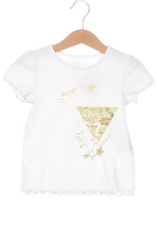 Детска блуза Guess, Размер 18-24m/ 86-98 см, Цвят Бял, Цена 68,00 лв.