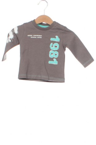 Παιδική μπλούζα Guess, Μέγεθος 3-6m/ 62-68 εκ., Χρώμα Γκρί, Τιμή 8,76 €