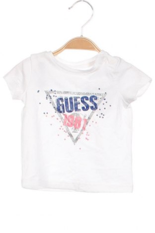 Kinder Shirt Guess, Größe 3-6m/ 62-68 cm, Farbe Weiß, Preis 14,02 €