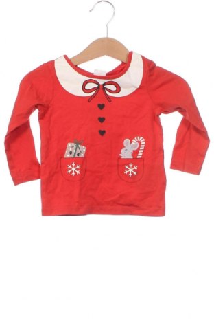 Kinder Shirt H&M, Größe 6-9m/ 68-74 cm, Farbe Rot, Preis € 6,00