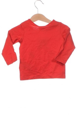 Детска блуза H&M, Размер 6-9m/ 68-74 см, Цвят Червен, Цена 11,73 лв.