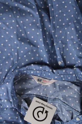 Kinder Shirt H&M, Größe 5-6y/ 116-122 cm, Farbe Blau, Preis 6,14 €