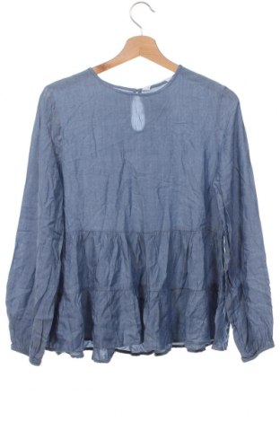 Детска блуза H&M, Размер 14-15y/ 168-170 см, Цвят Син, Цена 7,37 лв.
