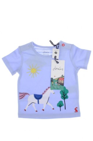 Dziecięcy T-shirt Joules, Rozmiar 2-3m/ 56-62 cm, Kolor Niebieski, Cena 92,12 zł