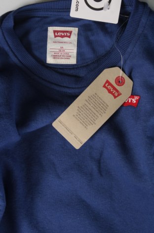 Детска блуза Levi's, Размер 5-6y/ 116-122 см, Цвят Син, Цена 64,00 лв.