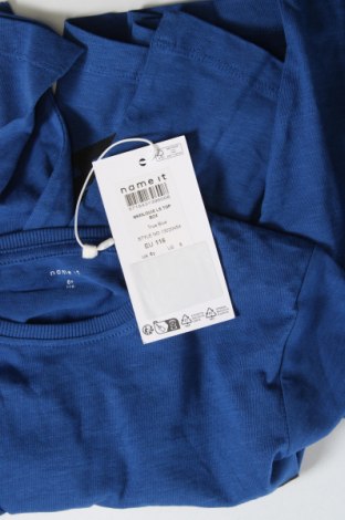 Детска блуза Name It, Размер 4-5y/ 110-116 см, Цвят Син, Цена 26,79 лв.