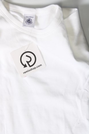 Kinder Shirt Petit Bateau, Größe 2-3y/ 98-104 cm, Farbe Weiß, Preis € 16,82