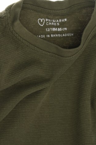 Bluză pentru copii Primark, Mărime 12-18m/ 80-86 cm, Culoare Verde, Preț 30,61 Lei