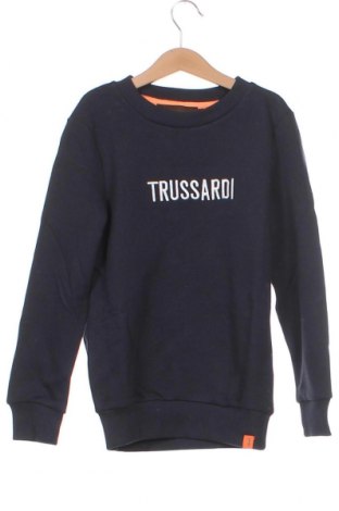 Kinder Shirt Trussardi, Größe 7-8y/ 128-134 cm, Farbe Blau, Preis 21,74 €
