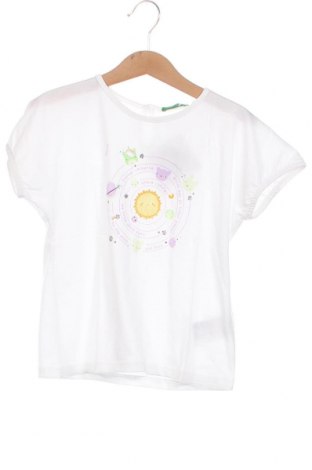 Детска блуза United Colors Of Benetton, Размер 3-4y/ 104-110 см, Цвят Бял, Цена 18,80 лв.