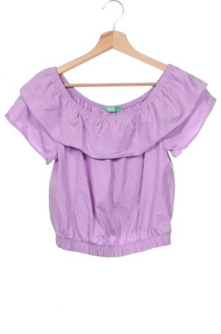 Παιδική μπλούζα United Colors Of Benetton, Μέγεθος 12-13y/ 158-164 εκ., Χρώμα Βιολετί, Τιμή 4,12 €