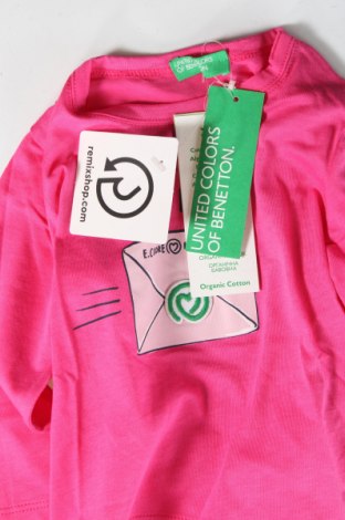 Kinder Shirt United Colors Of Benetton, Größe 9-12m/ 74-80 cm, Farbe Rosa, Preis 24,23 €