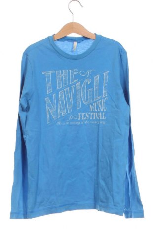 Kinder Shirt United Colors Of Benetton, Größe 13-14y/ 164-168 cm, Farbe Blau, Preis 6,01 €