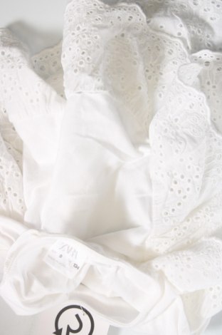 Детска блуза Zara, Размер 7-8y/ 128-134 см, Цвят Бял, Цена 15,00 лв.