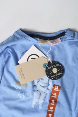 Kinder Shirt Zara, Größe 12-18m/ 80-86 cm, Farbe Blau, Preis 6,23 €
