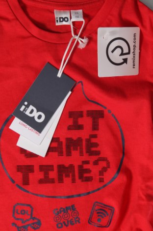 Παιδική μπλούζα iDO, Μέγεθος 5-6y/ 116-122 εκ., Χρώμα Κόκκινο, Τιμή 11,39 €