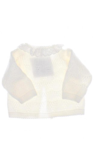 Pulover cu nasturi pentru copii, Mărime 0-1m/ 50 cm, Culoare Alb, Preț 19,52 Lei