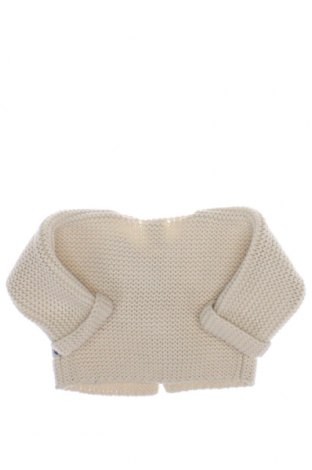 Pulover cu nasturi pentru copii Petit Bateau, Mărime 1-2m/ 50-56 cm, Culoare Bej, Preț 210,53 Lei