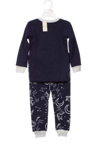 Детска пижама, Размер 2-3m/ 56-62 см, Цвят Син, Цена 21,60 лв.