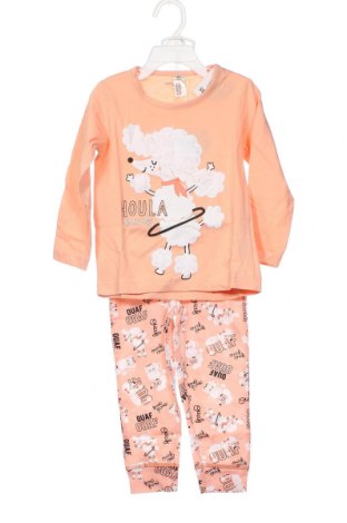 Kinder Pyjama  Dodo, Größe 2-3y/ 98-104 cm, Farbe Orange, Preis € 15,33