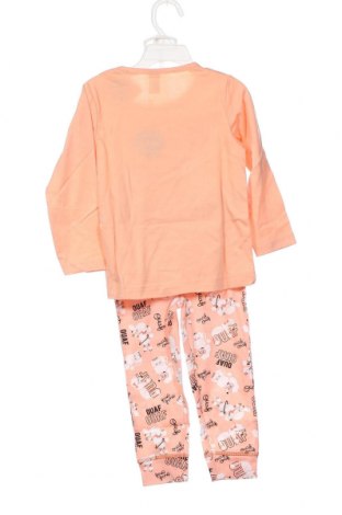 Παιδική πιτζάμα Dodo, Μέγεθος 2-3y/ 98-104 εκ., Χρώμα Πορτοκαλί, Τιμή 15,33 €