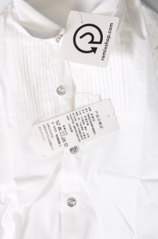 Детска риза, Размер 3-4y/ 104-110 см, Цвят Бял, Цена 18,00 лв.