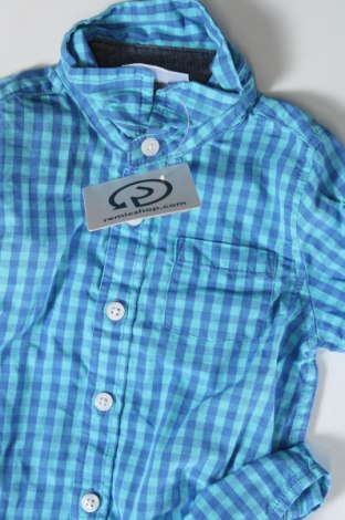 Dětská košile , Velikost 6-9m/ 68-74 cm, Barva Modrá, Cena  78,00 Kč