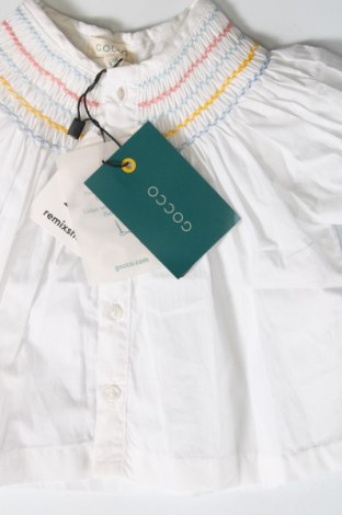 Kinderhemd Gocco, Größe 9-12m/ 74-80 cm, Farbe Weiß, Preis € 9,69