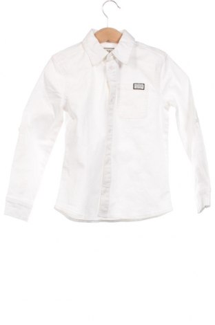 Kinderhemd Guess, Größe 5-6y/ 116-122 cm, Farbe Weiß, Preis 39,36 €