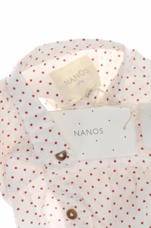 Kinderhemd Nanos, Größe 9-12m/ 74-80 cm, Farbe Weiß, Preis 13,53 €