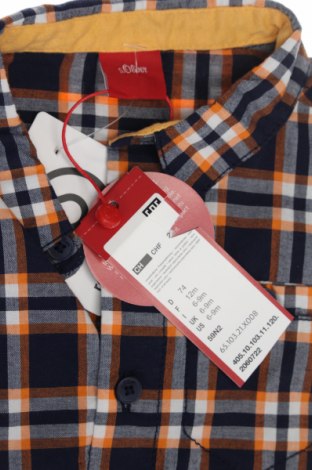 Παιδικό πουκάμισο S.Oliver, Μέγεθος 6-9m/ 68-74 εκ., Χρώμα Πολύχρωμο, Τιμή 9,69 €