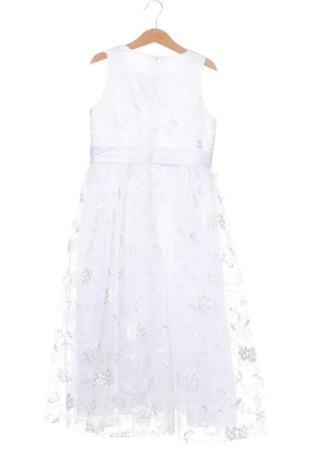 Детска рокля, Размер 6-7y/ 122-128 см, Цвят Бял, Цена 48,00 лв.