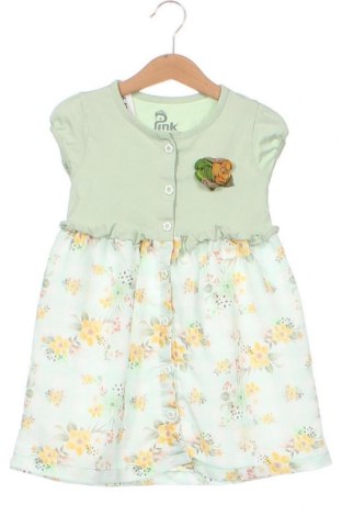 Детска рокля, Размер 3-4y/ 104-110 см, Цвят Зелен, Цена 18,36 лв.