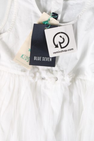 Kinderkleid Blue Seven, Größe 2-3y/ 98-104 cm, Farbe Weiß, Preis 10,67 €