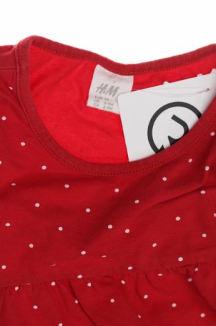 Detské šaty  H&M, Veľkosť 6-9m/ 68-74 cm, Farba Červená, Cena  17,90 €