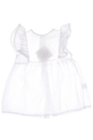 Детска рокля Lola Palacios, Размер 3-4y/ 104-110 см, Цвят Бял, Цена 26,46 лв.