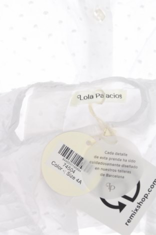 Rochie pentru copii Lola Palacios, Mărime 3-4y/ 104-110 cm, Culoare Alb, Preț 43,84 Lei