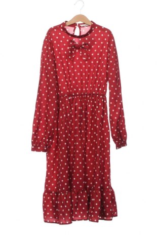 Детска рокля SHEIN, Размер 11-12y/ 152-158 см, Цвят Червен, Цена 15,12 лв.