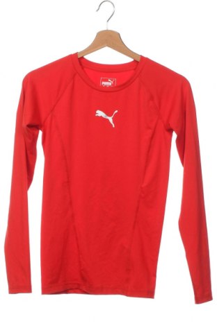 Детска спортна блуза PUMA, Размер 13-14y/ 164-168 см, Цвят Червен, Цена 22,56 лв.