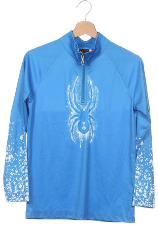 Bluză sport pentru copii Spyder, Mărime 13-14y/ 164-168 cm, Culoare Albastru, Preț 125,00 Lei