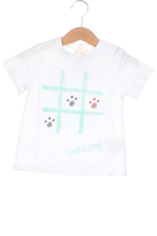 Детска тениска Dadati, Размер 18-24m/ 86-98 см, Цвят Бял, Цена 14,40 лв.