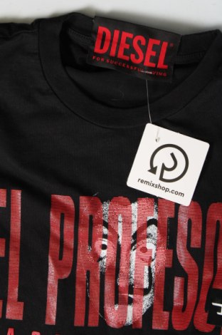 Παιδικό μπλουζάκι Diesel, Μέγεθος 12-13y/ 158-164 εκ., Χρώμα Μαύρο, Τιμή 22,20 €