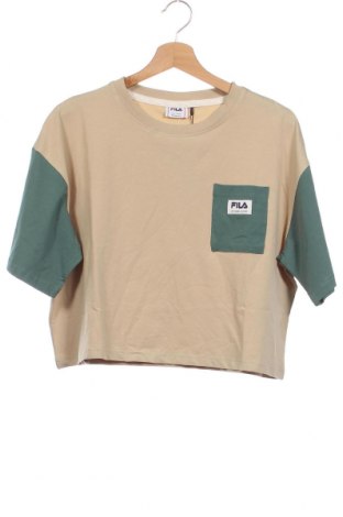Tricou pentru copii FILA, Mărime 15-18y/ 170-176 cm, Culoare Bej, Preț 34,82 Lei
